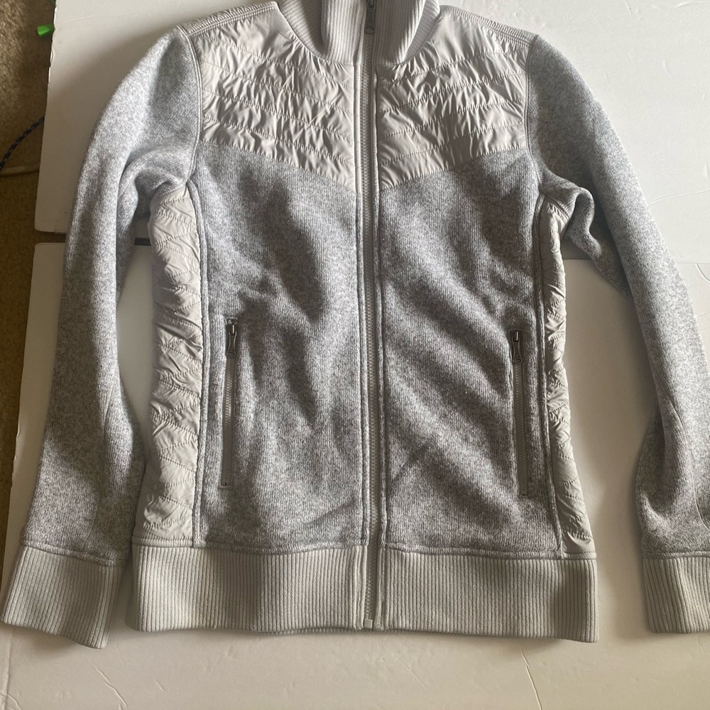 Marmot Light Gray Knit Jacket